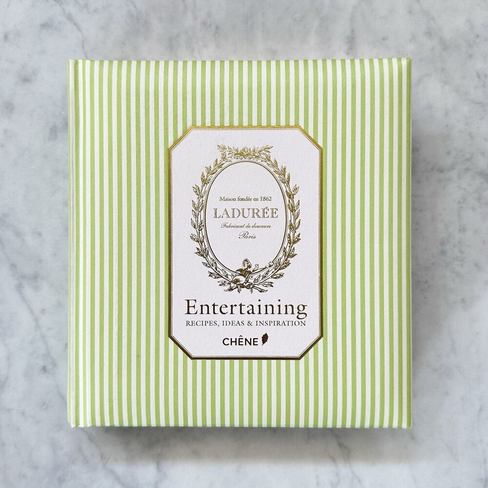 Ladurée Paris Entertaining: Recipes, Ideas & Inspiration Hardcover Book